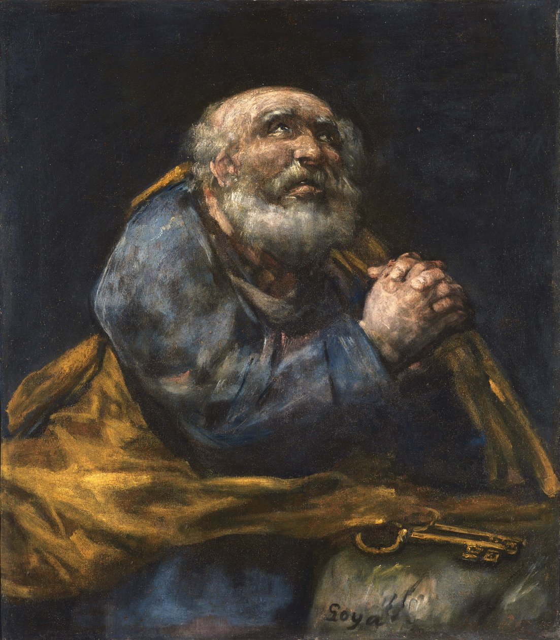 Tövbekar Aziz Peter by Francisco de Goya