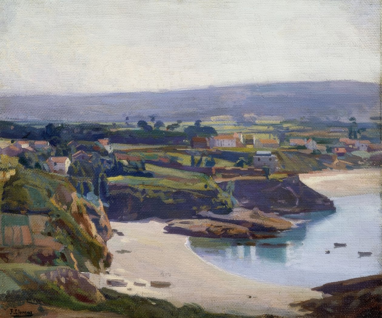 ESPIÑEIRO PLAJI – 1931–50X60 CM– by Francisco Llorens Diaz