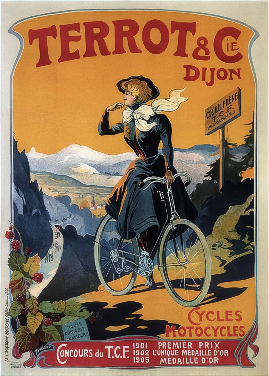 Terrot ve Cie Dijon. 1905 by Francisco Tamagno