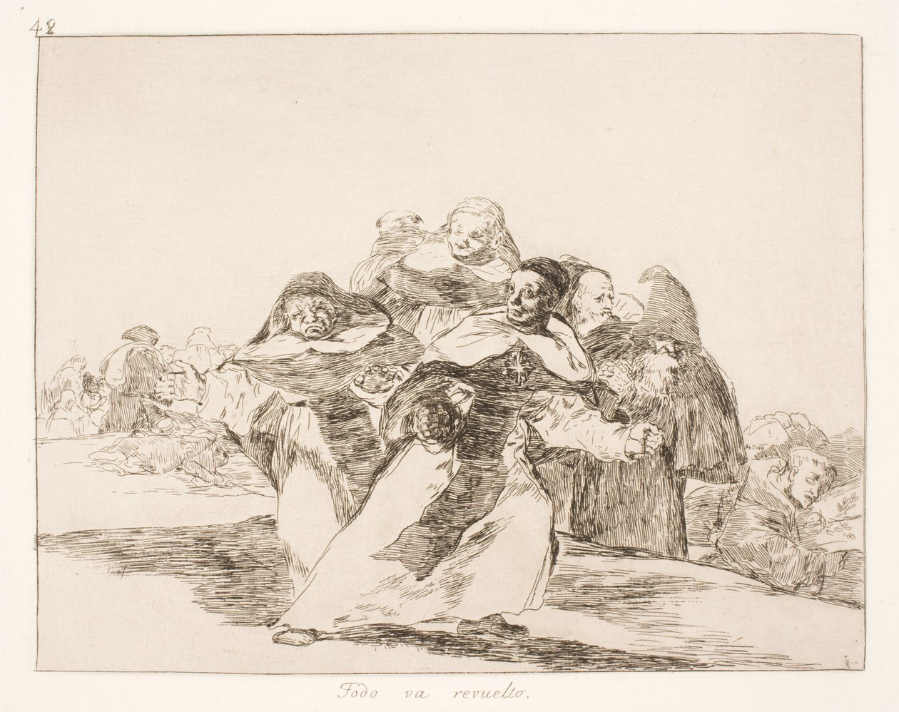 Her şey yolunda gider (42) by Francisco de Goya