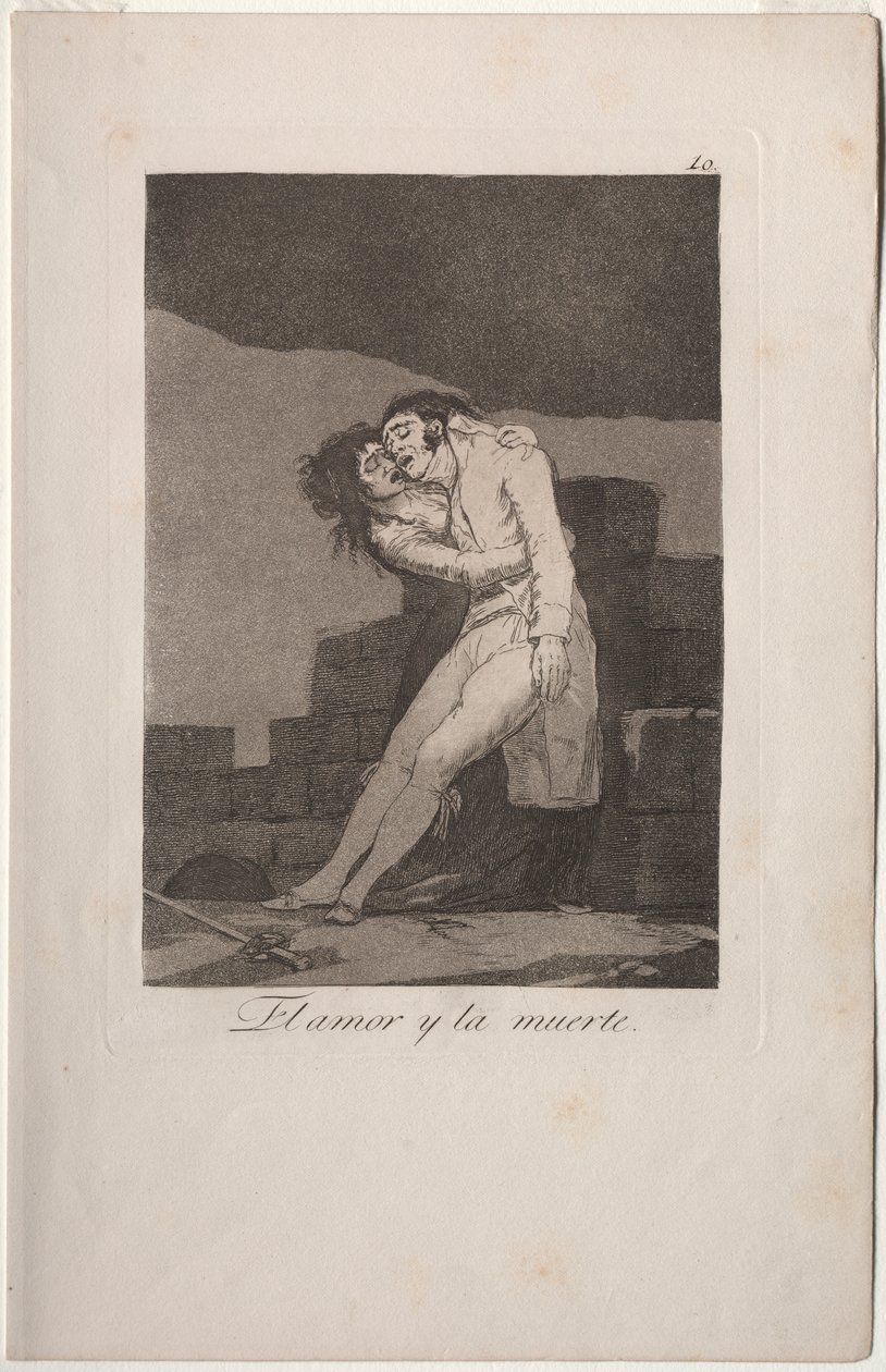 Caprichos: Aşk ve Ölüm by Francisco de Goya