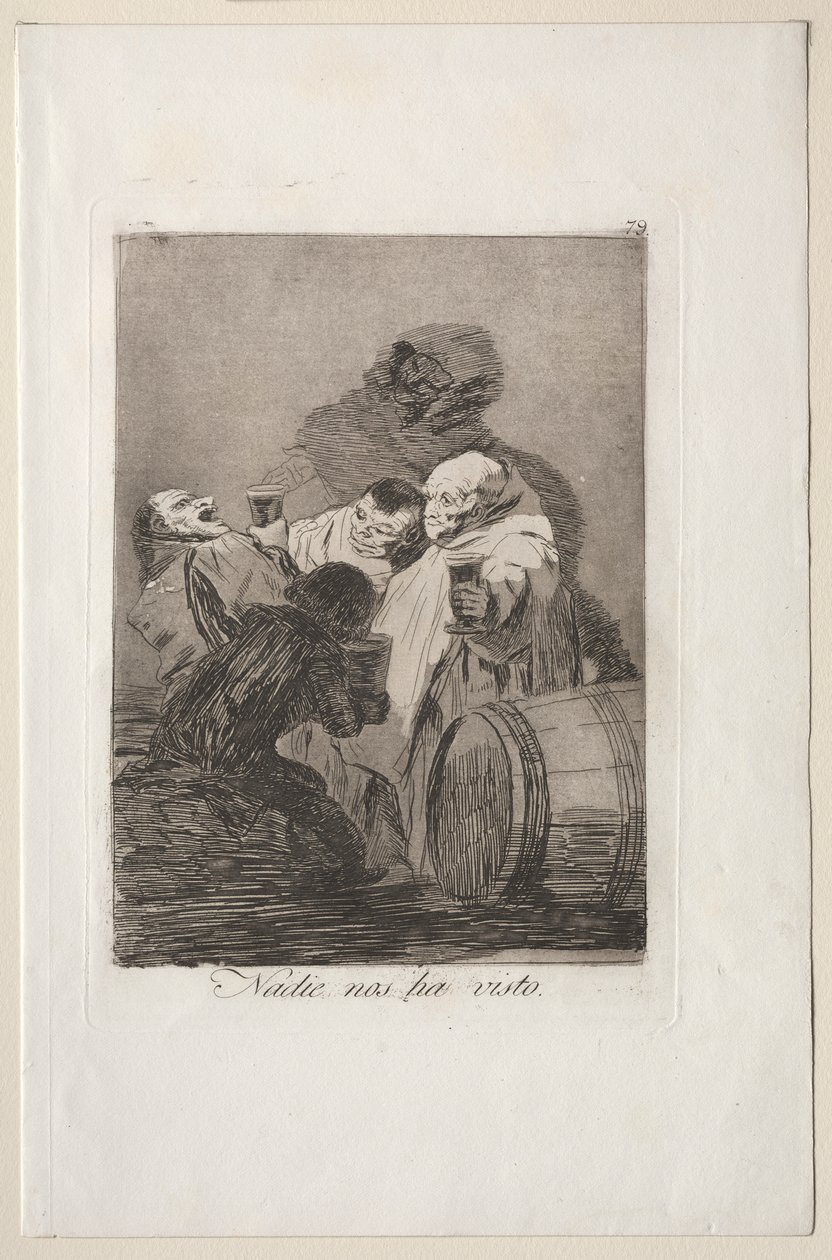 Caprichos: Bizi Kimse Görmedi by Francisco de Goya
