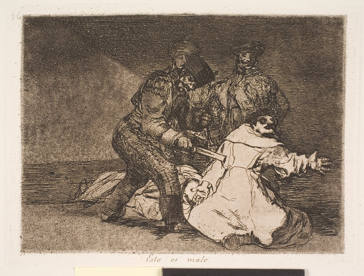 bu kötü (46) by Francisco de Goya