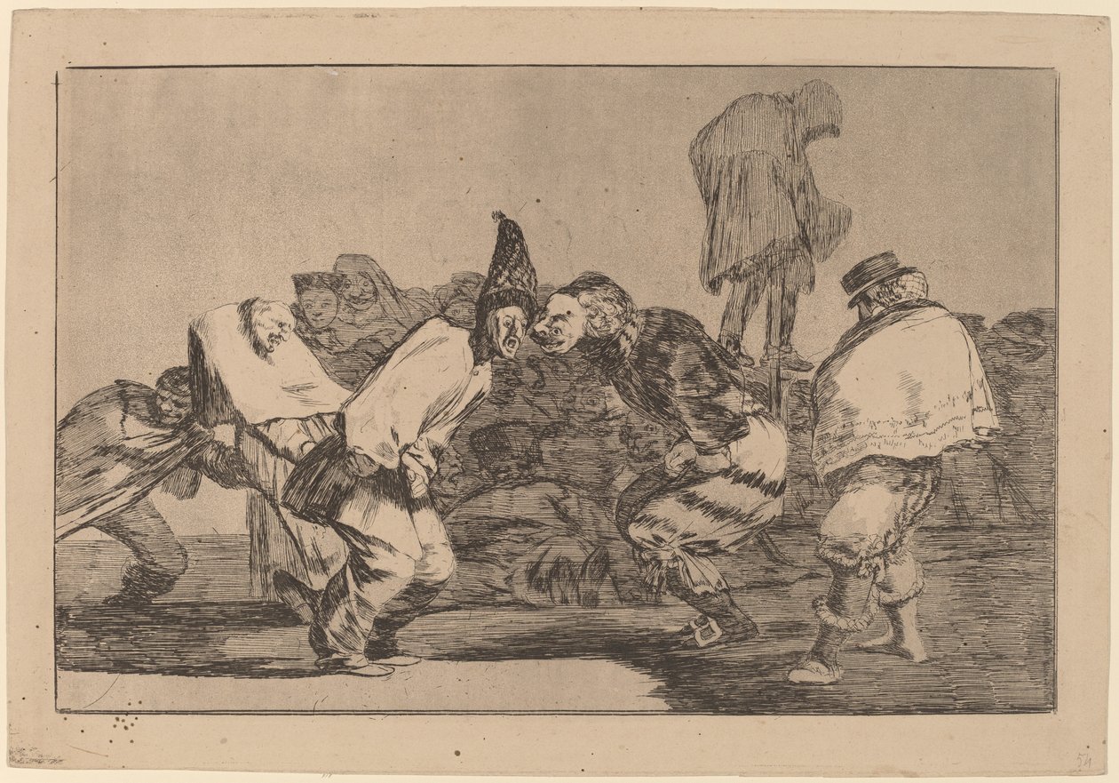 Disparate de Carnaval (Karnaval Çılgınlığı) by Francisco de Goya