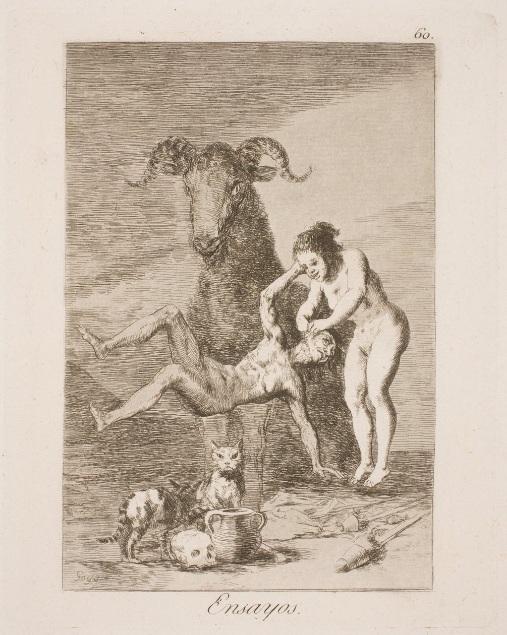Teşebbüs by Francisco de Goya