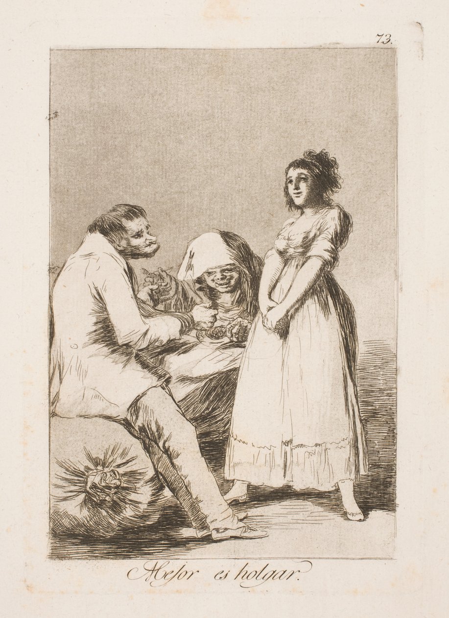 Daha iyi sürüş by Francisco de Goya