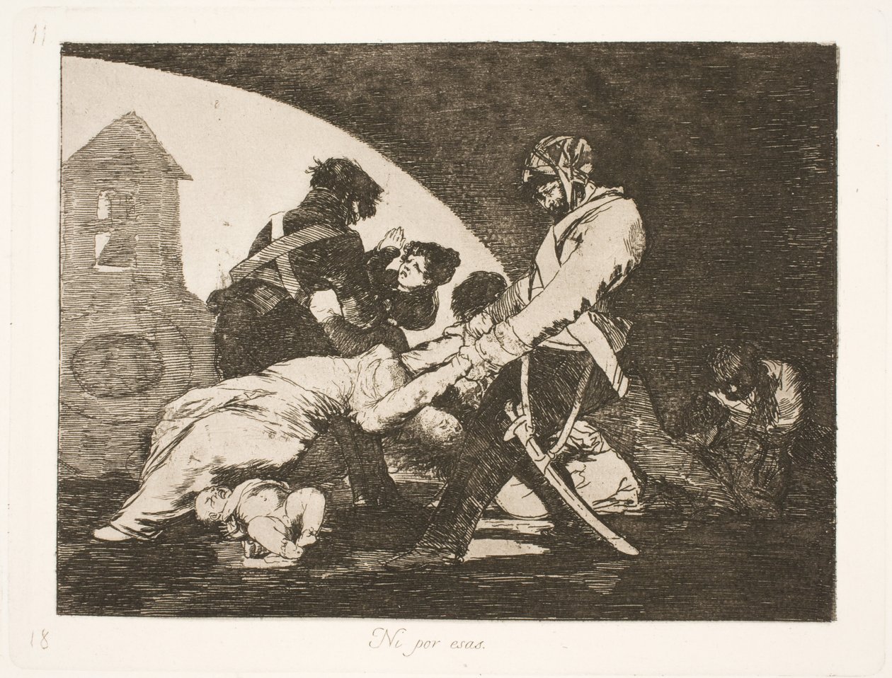 onlardan değil (11) by Francisco de Goya