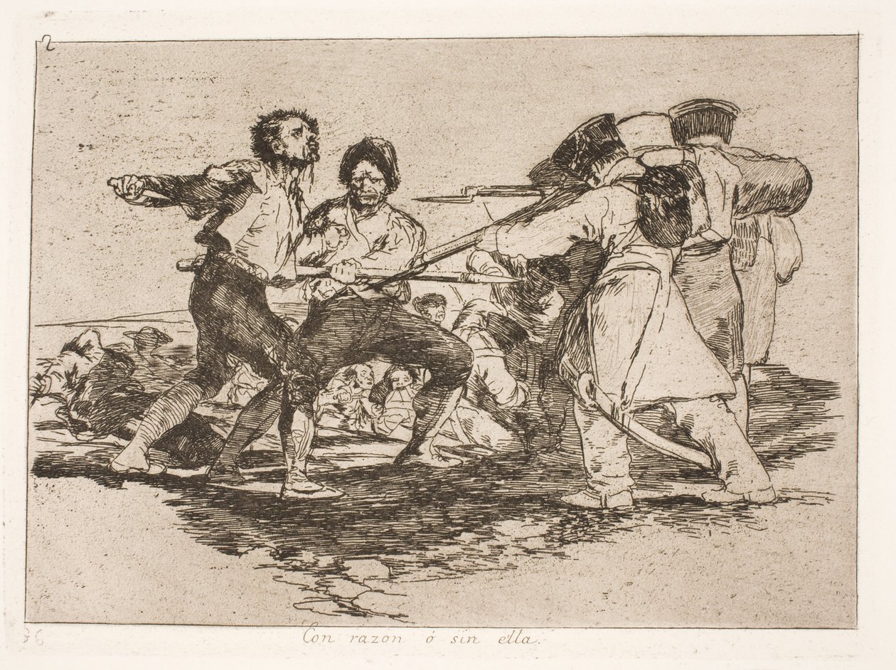 savaşın dehşeti by Francisco de Goya