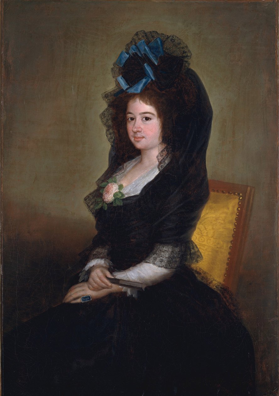 Narcisa Barañana de Goicoechea, 1815-6 by Francisco de Goya