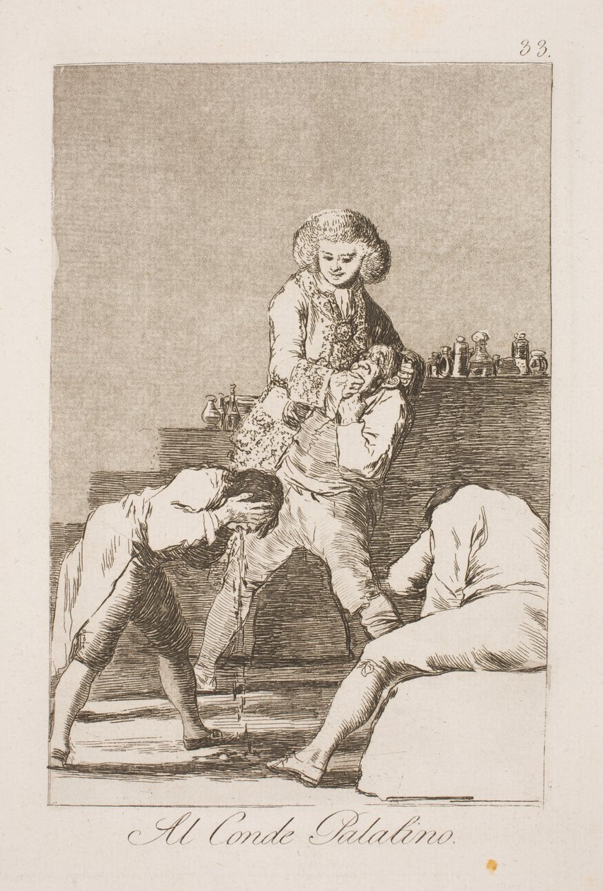 Pfalzgreven. Bir şarlatan olarak Dışişleri Bakanı Urquijo by Francisco de Goya