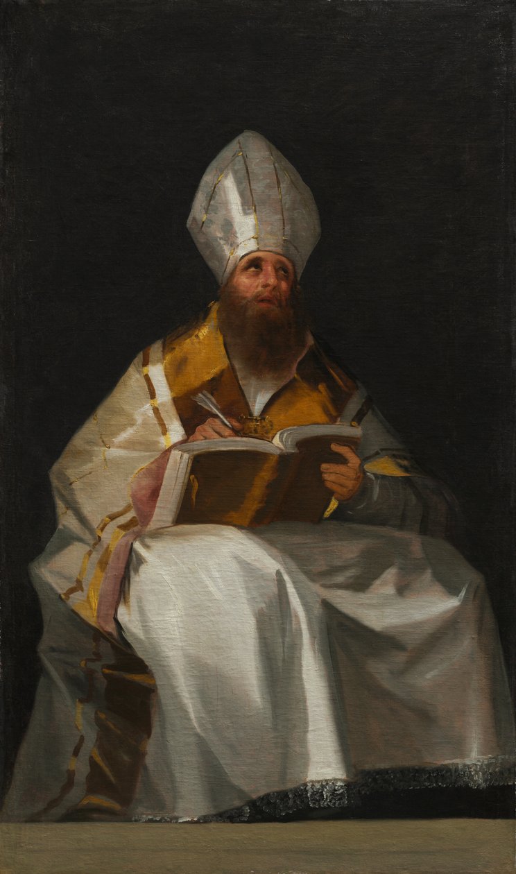Aziz Ambrose, c. 1796-1799. by Francisco de Goya