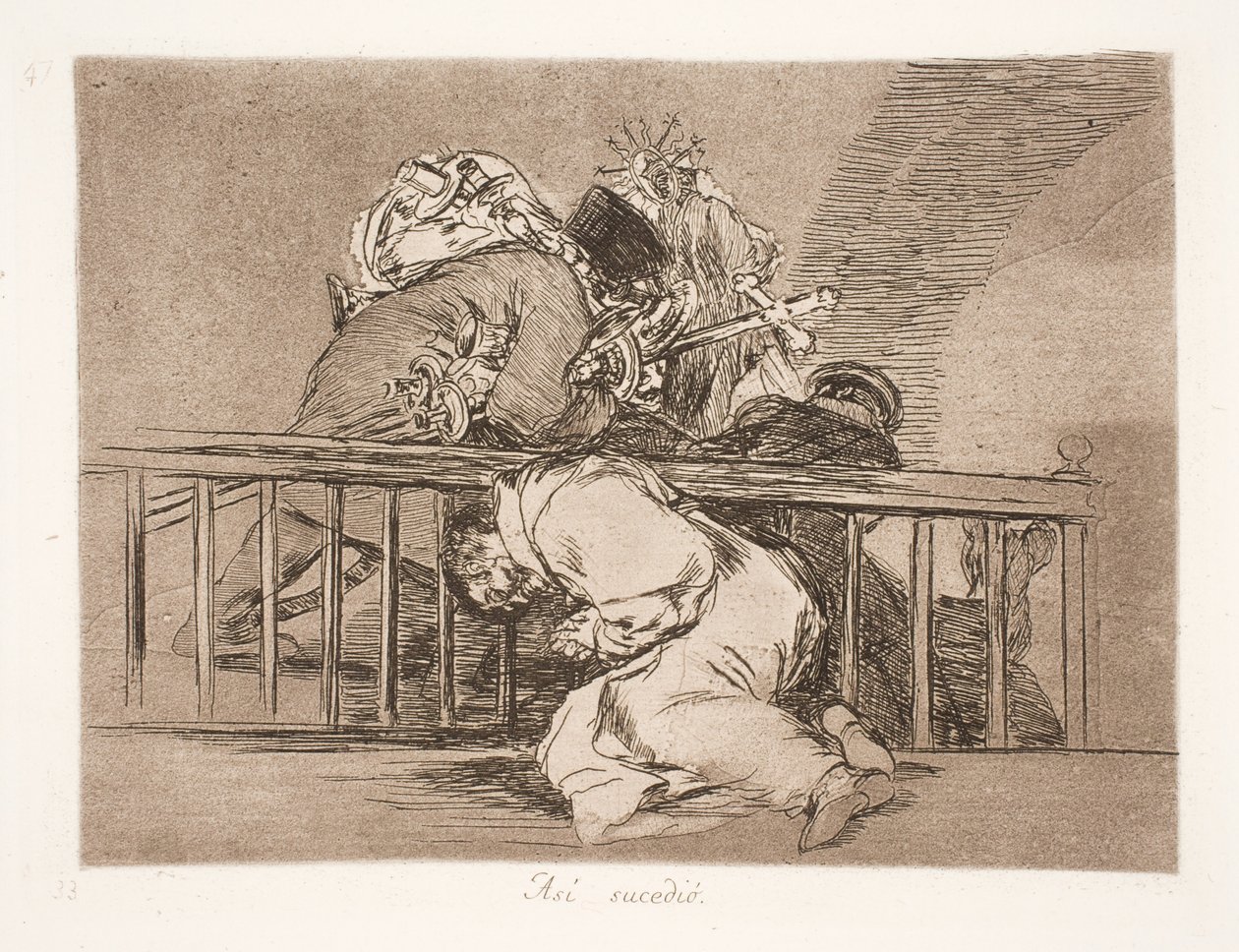 Nasıl oldu (47) by Francisco de Goya