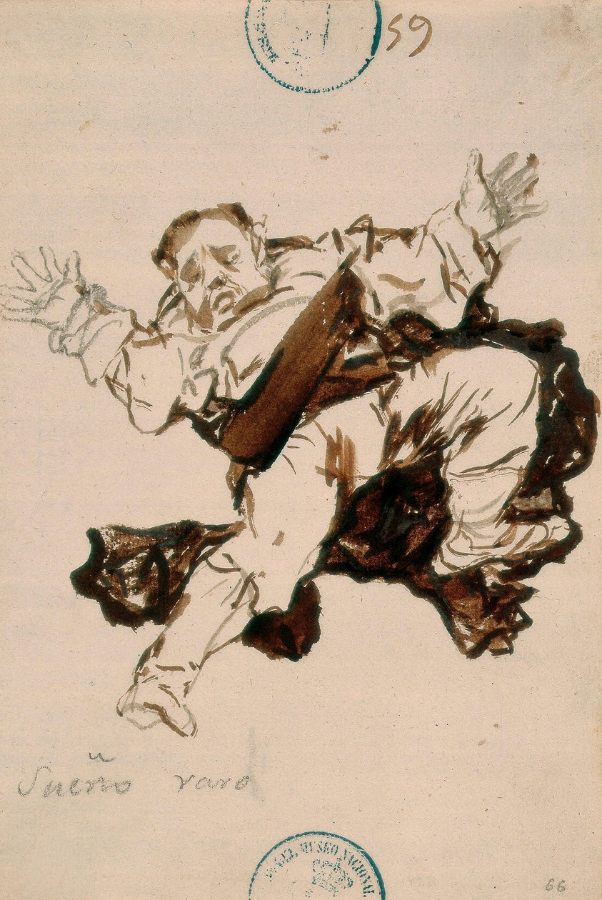 Garip rüya by Francisco de Goya