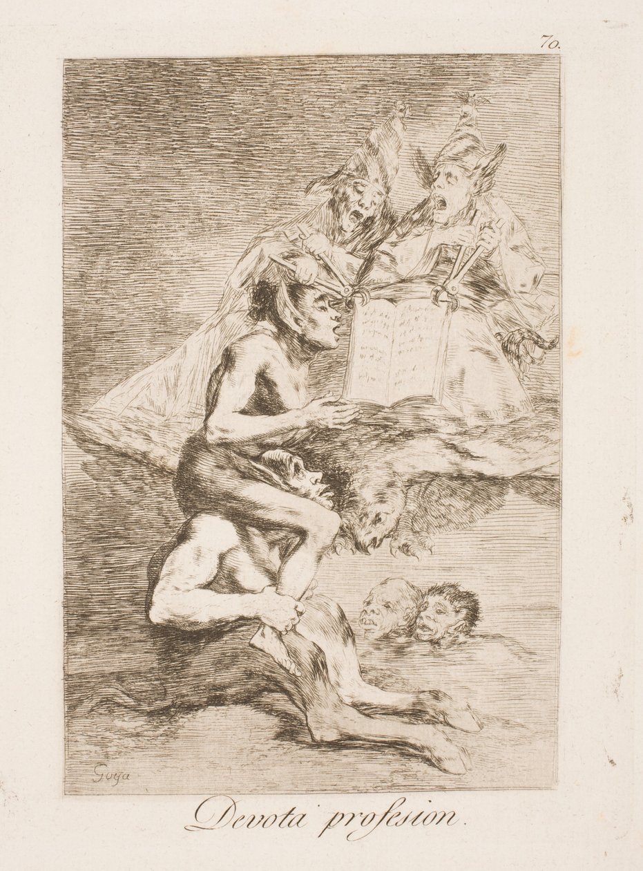 inanç itirafı by Francisco de Goya