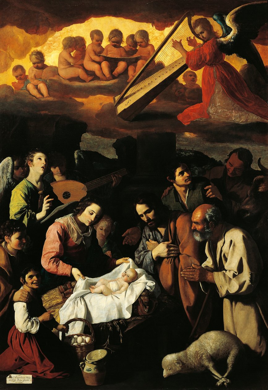 Çobanların Hayranlığı by Francisco de Zurbaran