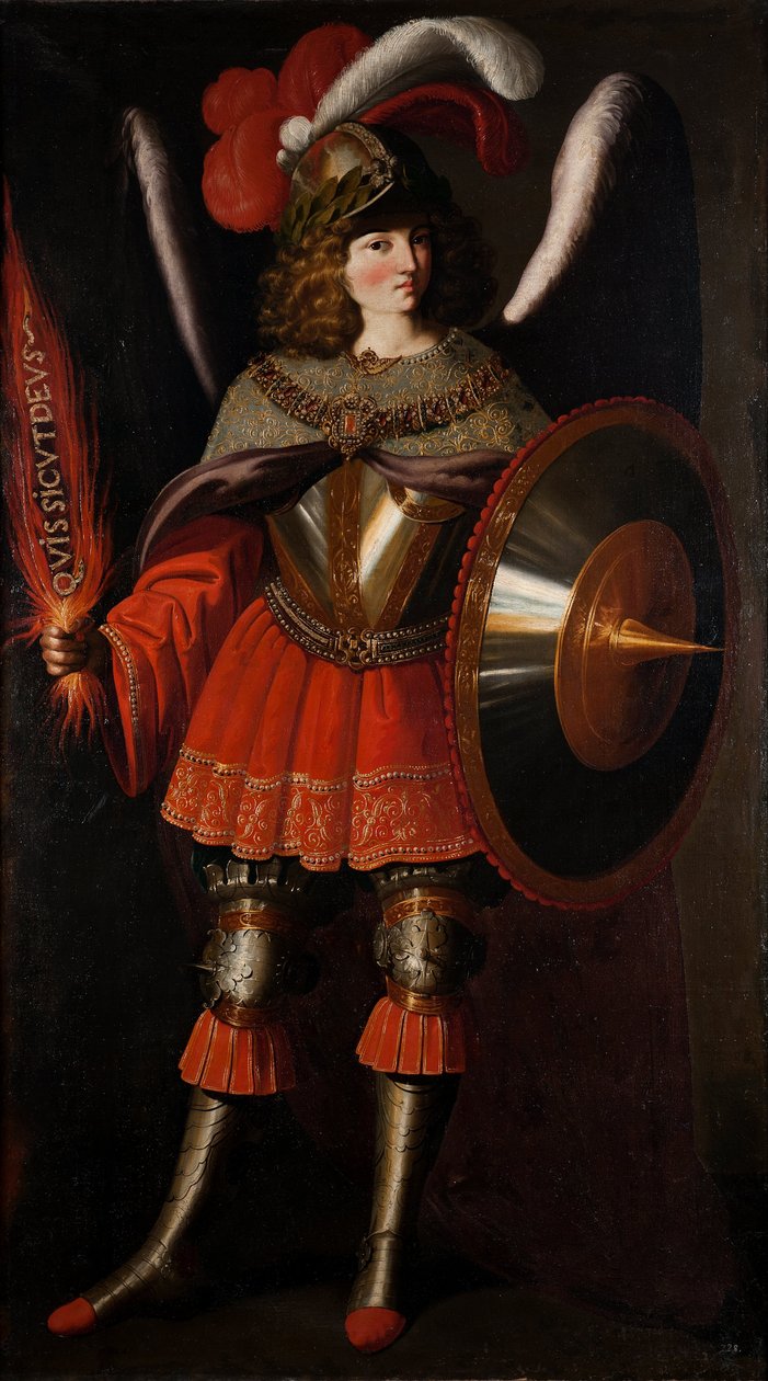 Başmelek Mikail by Francisco de Zurbarán and Studio