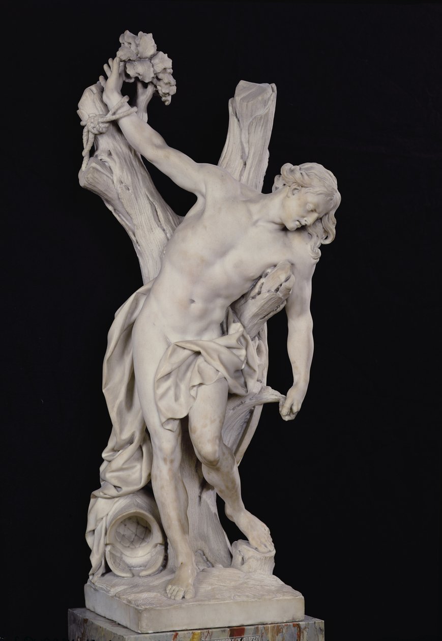 Aziz Sebastian, 1712 (mermer) by Francois Coudray
