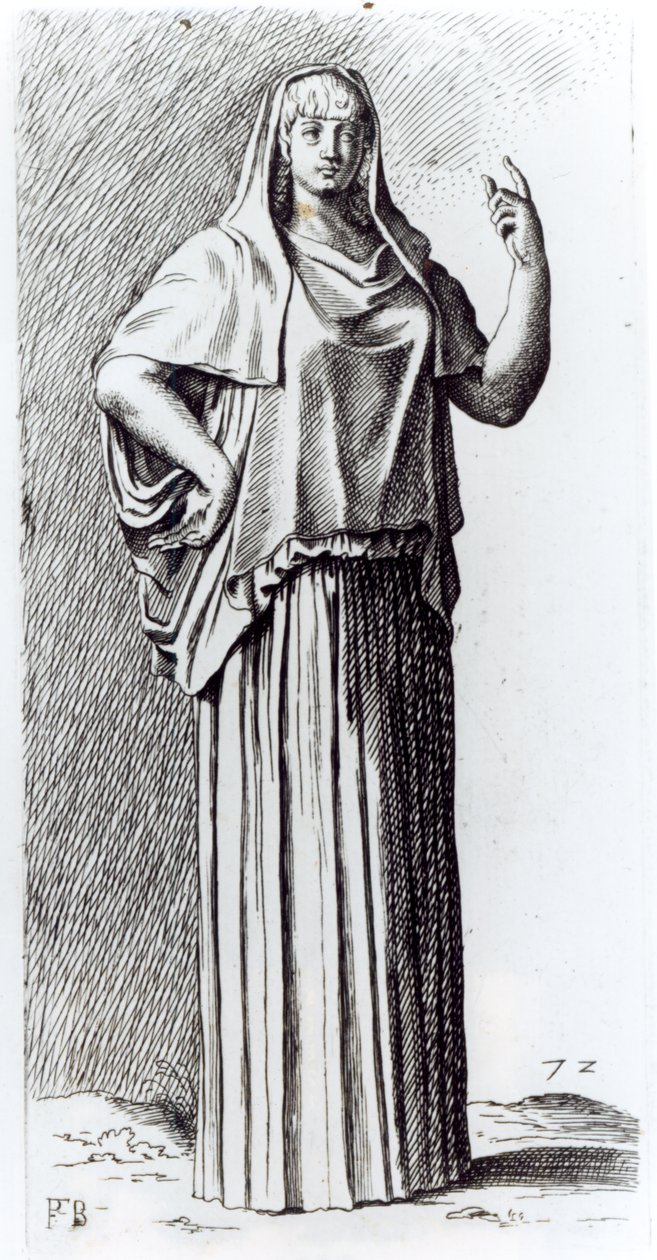 Vestal Bakire, c.1653 by Francois Perrier