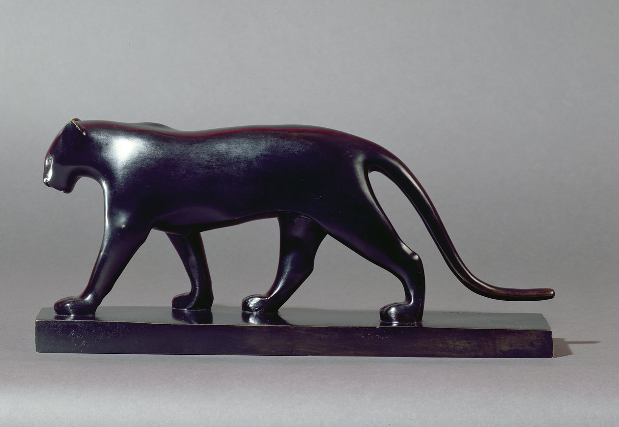 Kara panter (bronz) by Francois Pompon