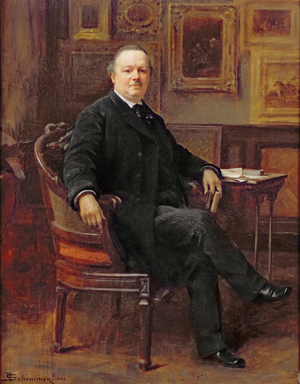 Jean-Baptiste Foucart (1823-98) 1894 by Francois Schommer