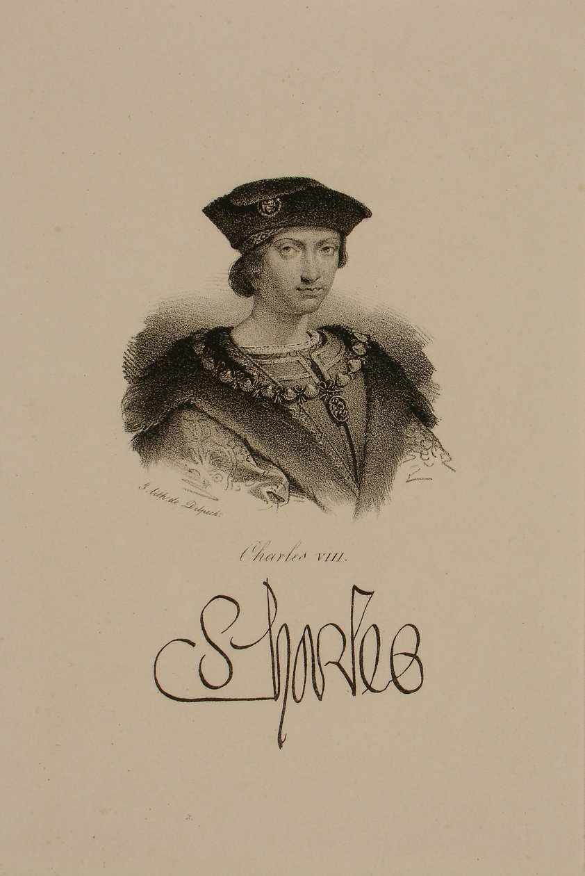 Charles VIII (1470-98) King of France  by Francois Seraphin Delpech