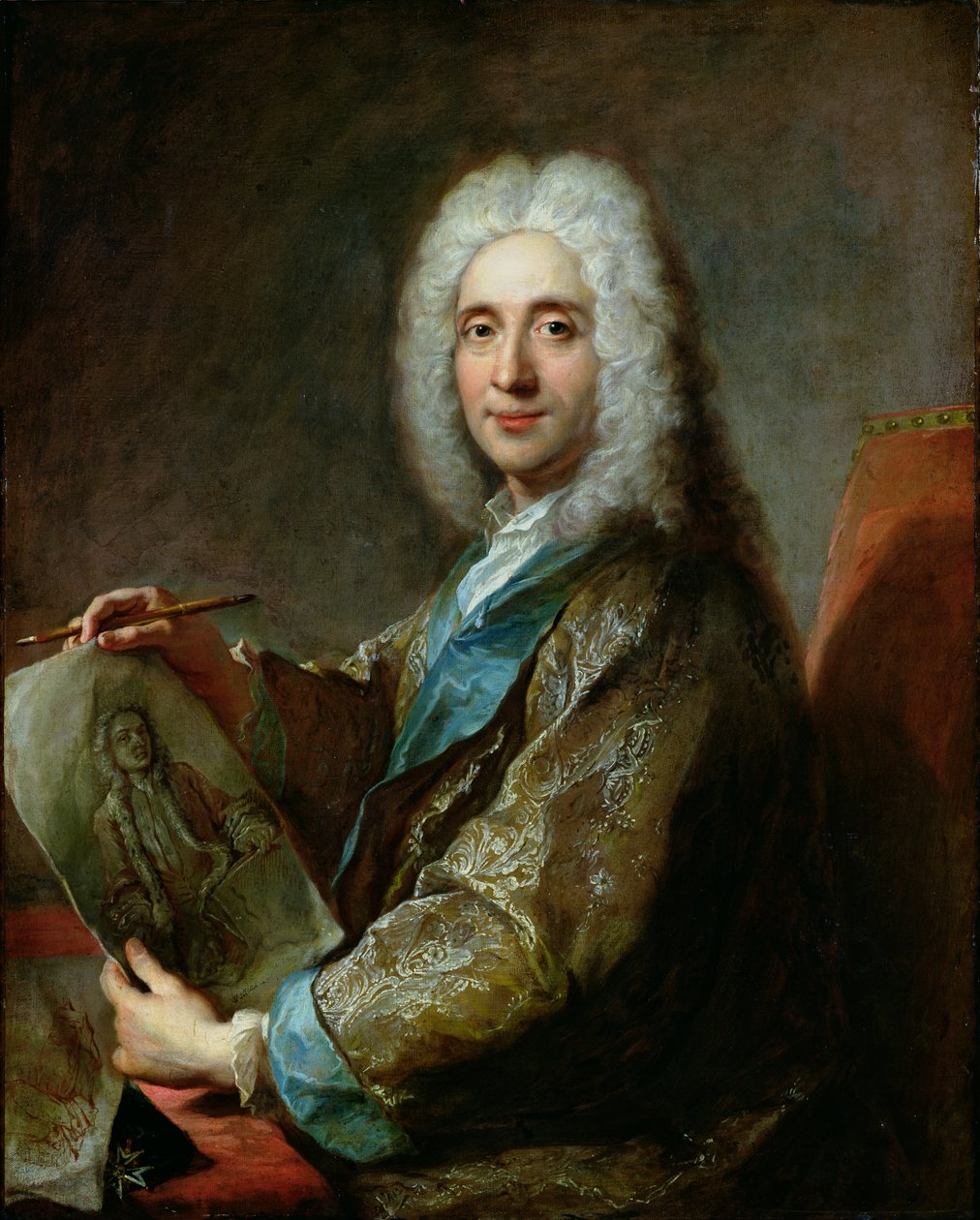 Jean de Julienne (1686-1766) 1722 by Jean François de Troy