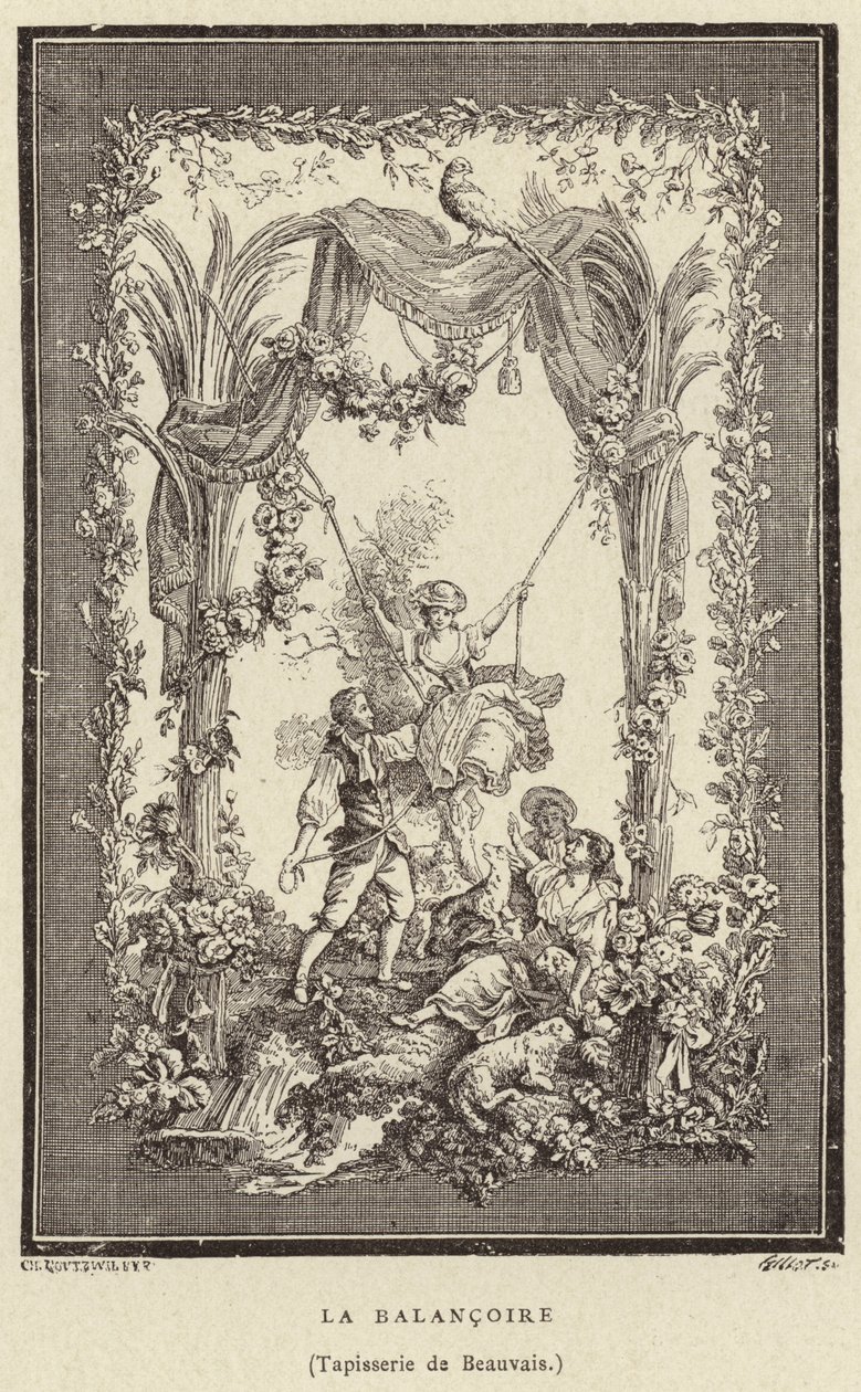 balancoire by Francois (after) Boucher