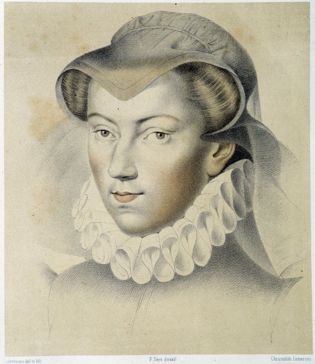 Lorraine'li Louise by Francois (after) Clouet