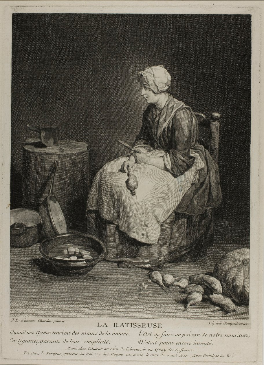 Şalgam Kazıyıcı by Francois Bernard Lepicie
