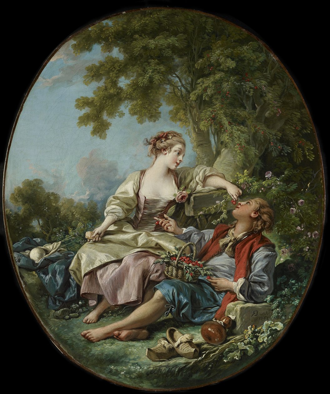 Les Sabots [Tahta Ayakkabılar] by François Boucher