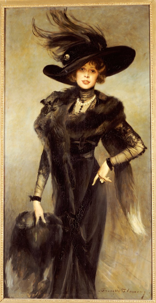 moda güzellik by Francois Flameng