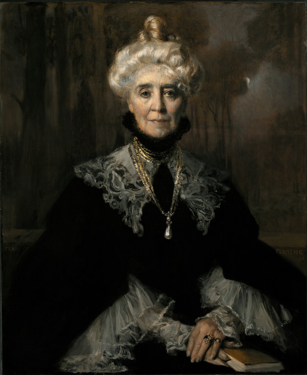 Bayan Adeline M. Noble, 1903. by Francois Flameng