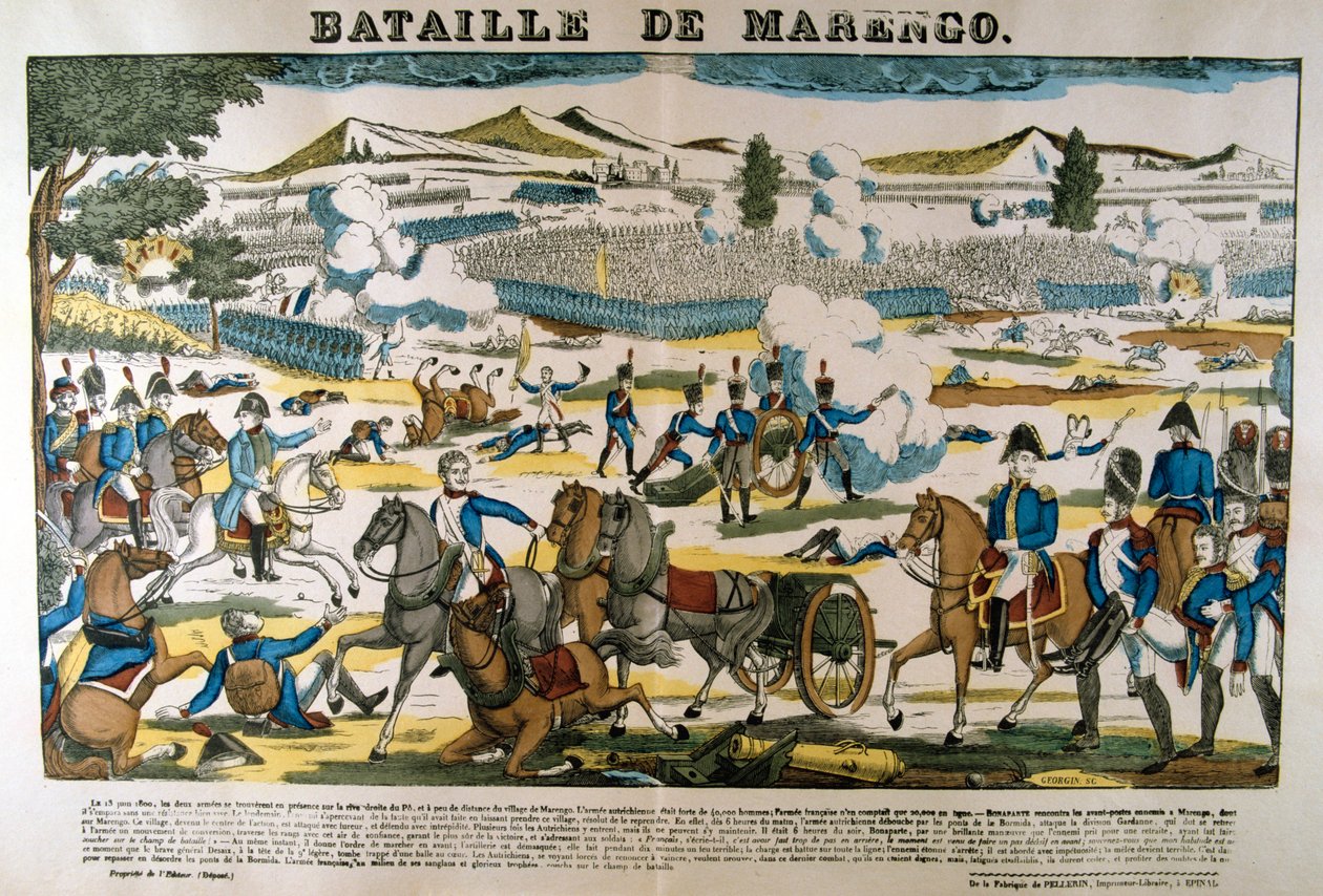Marengo Savaşı, 13 Haziran 1800 by Francois Georgin