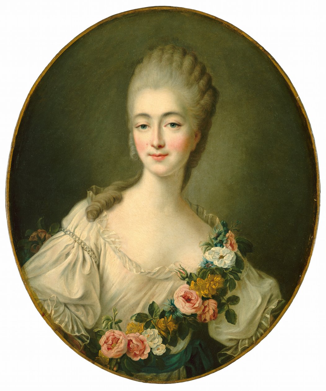 Jeanne Bécu, Barry Kontesi by Francois Hubert Drouais