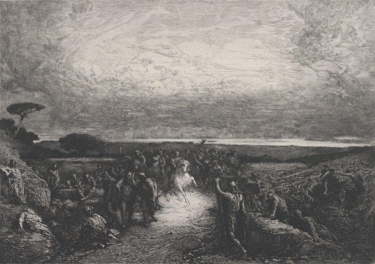 Roma seferi, 19. yüzyıl. by Francois Nicolas Chifflart
