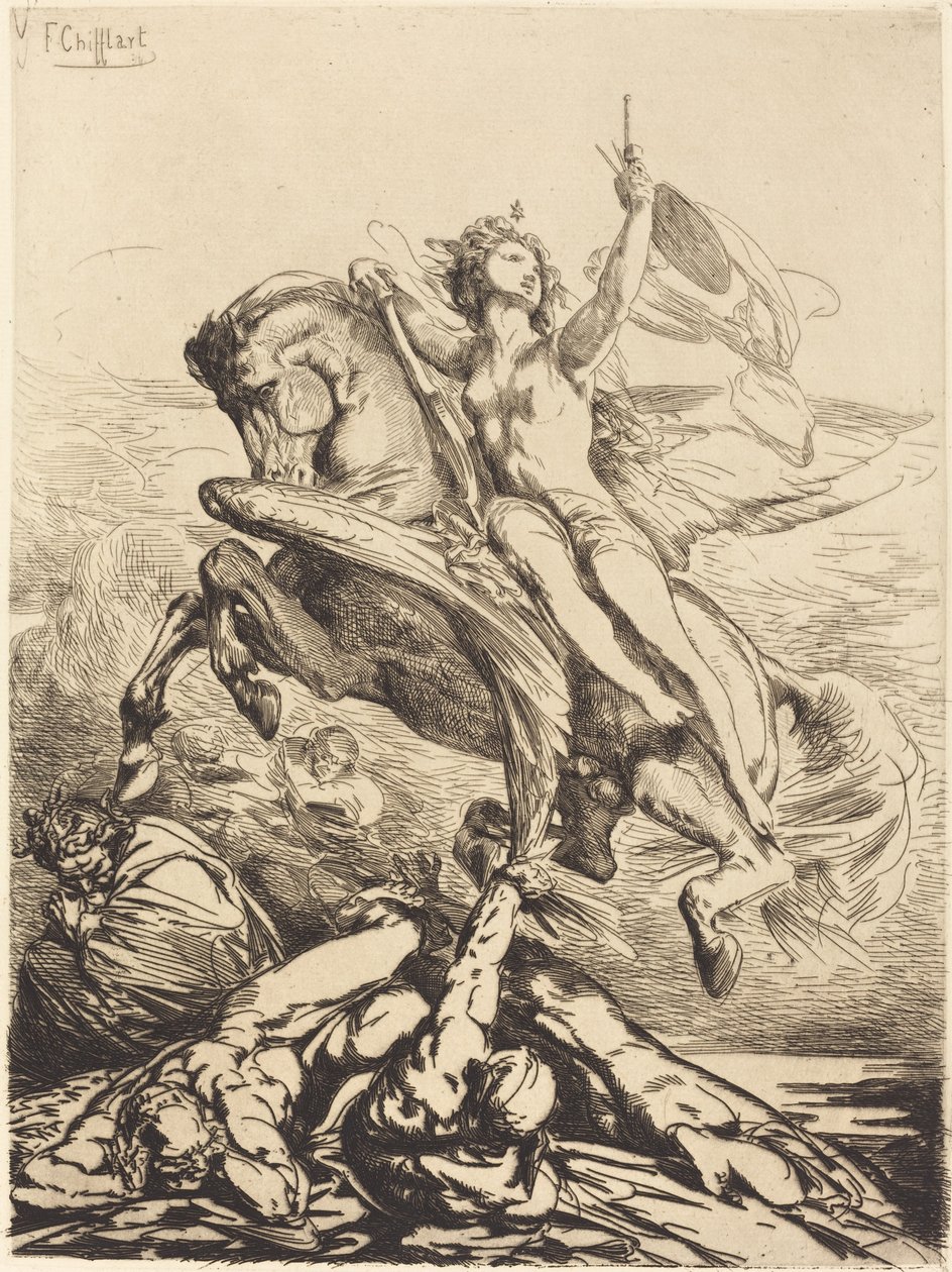 Sanat Dehası by Francois Nicolas Chifflart