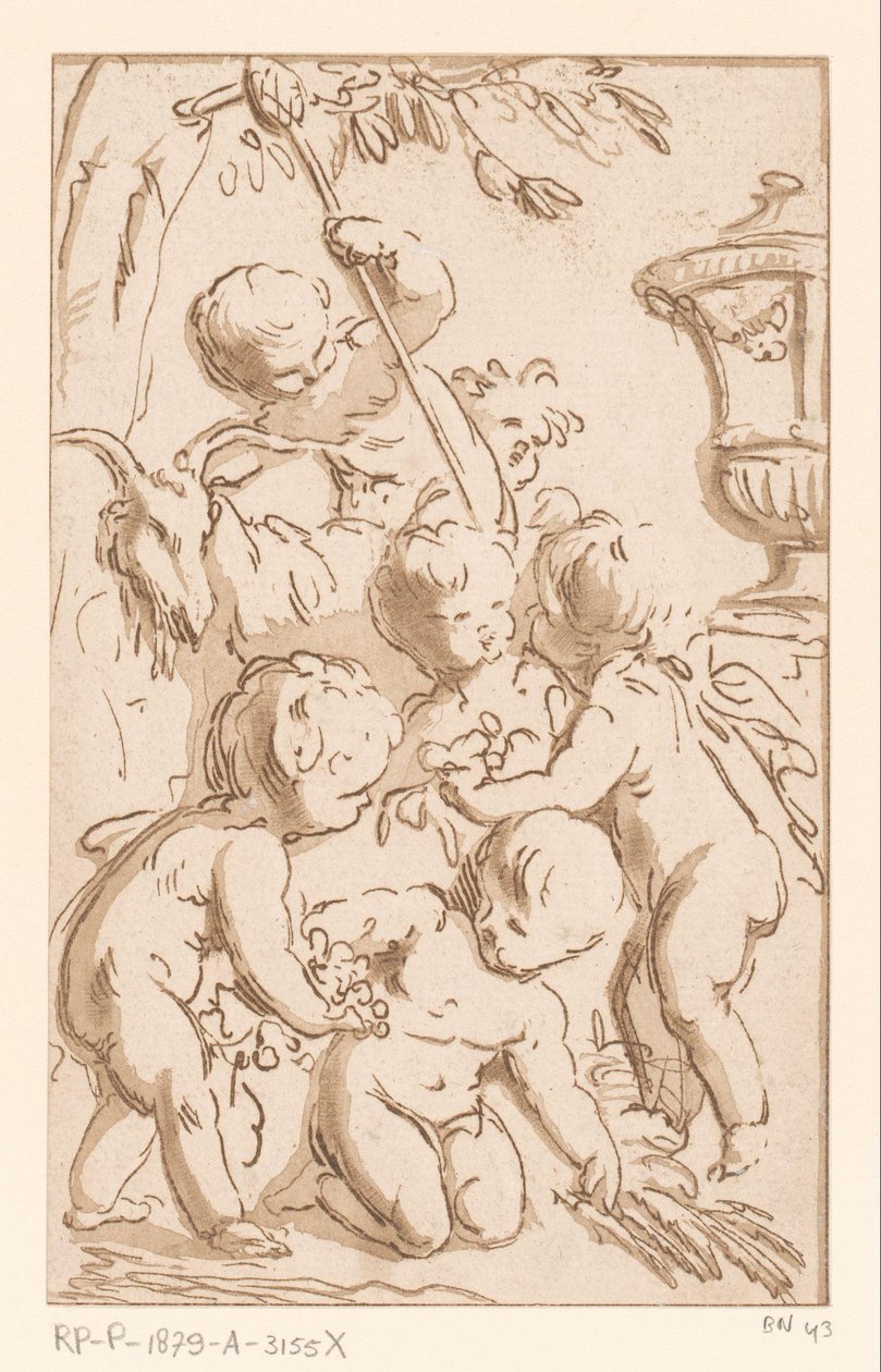 Amor Bacchanal by Francois Philippe Charpentier