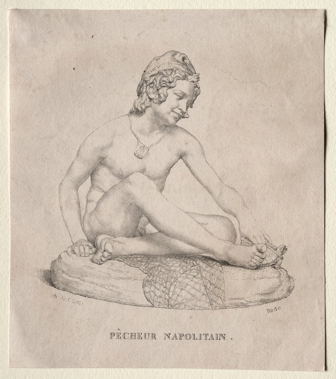 Neopolitan Balıkçı, 1835. by Francois Rude
