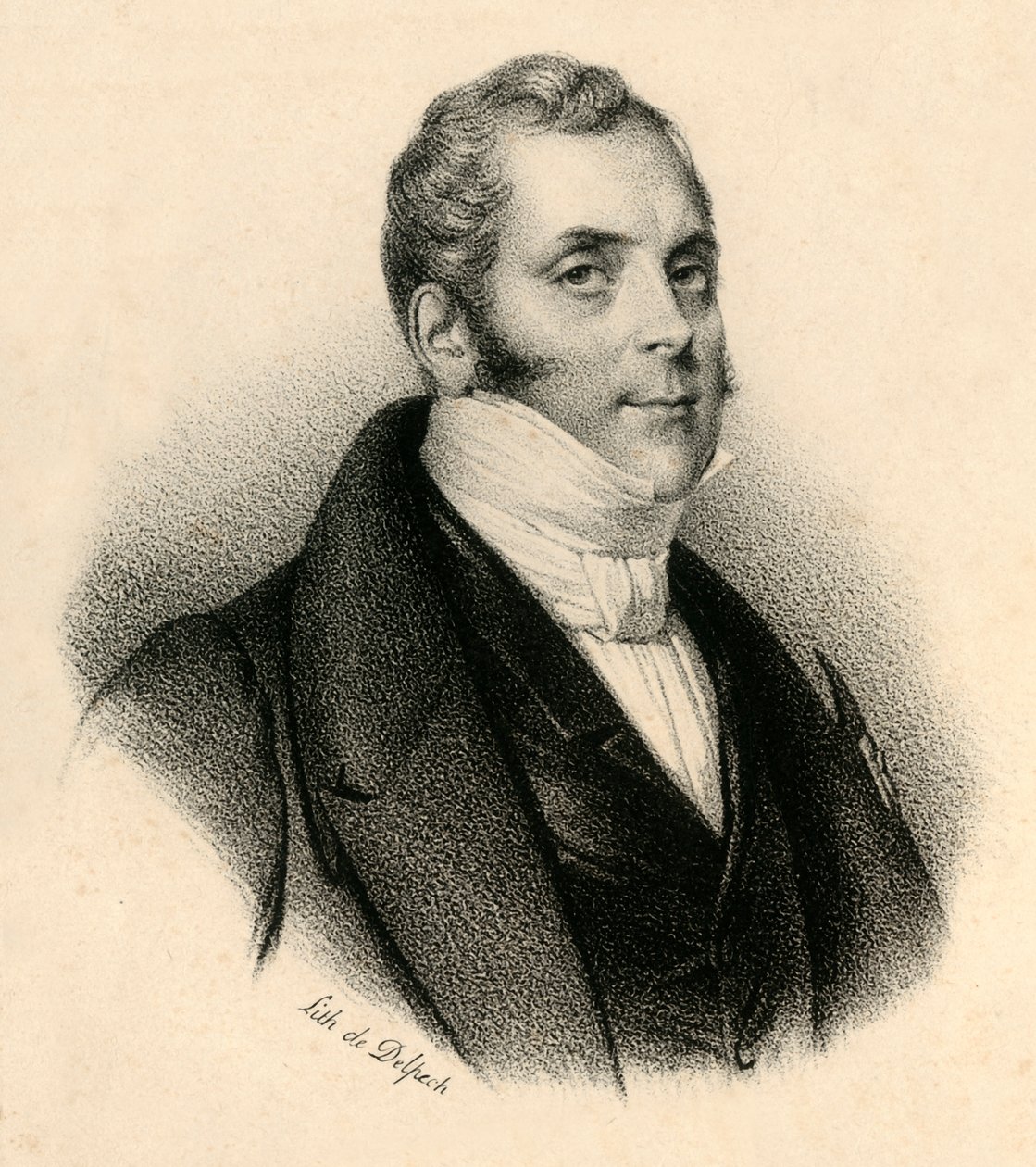 Auber, 1782-1871, c1830. by Francois Seraphin Delpech