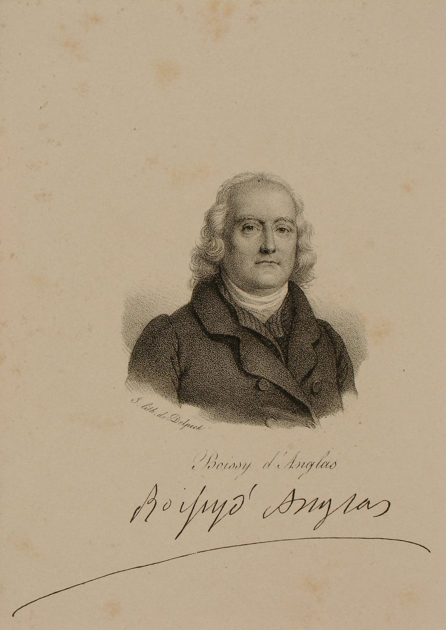 François Antoine Boissy d'Anglas (1756-1826) by Francois Seraphin Delpech