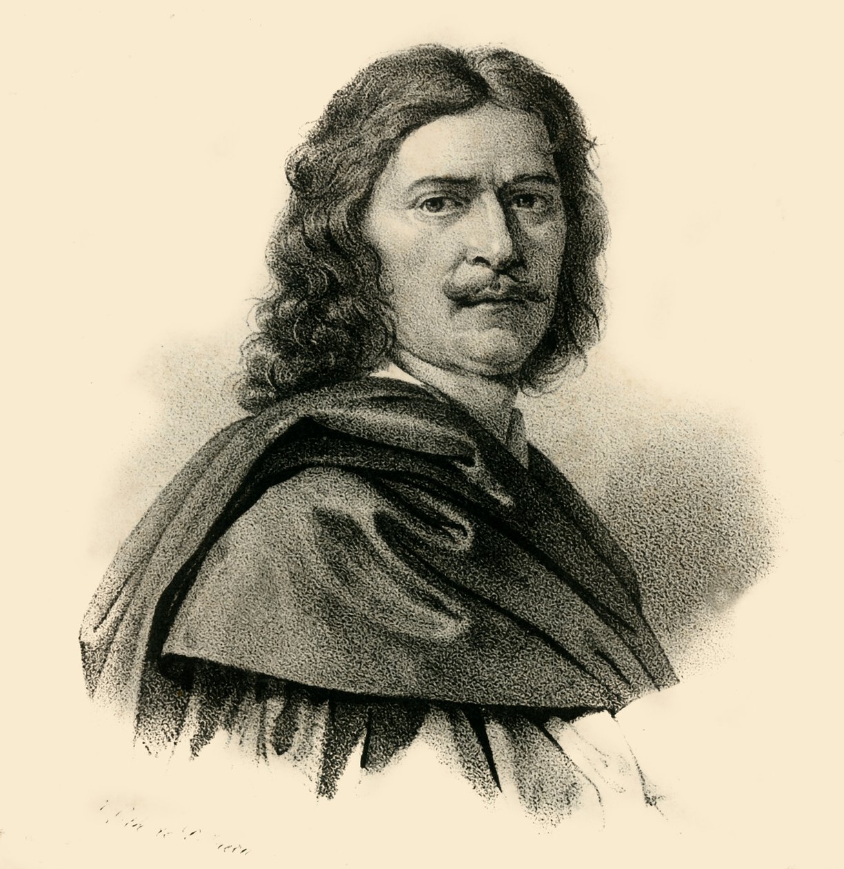 Nicolas Poussin, 1594-1665, c1830. by Francois Seraphin Delpech