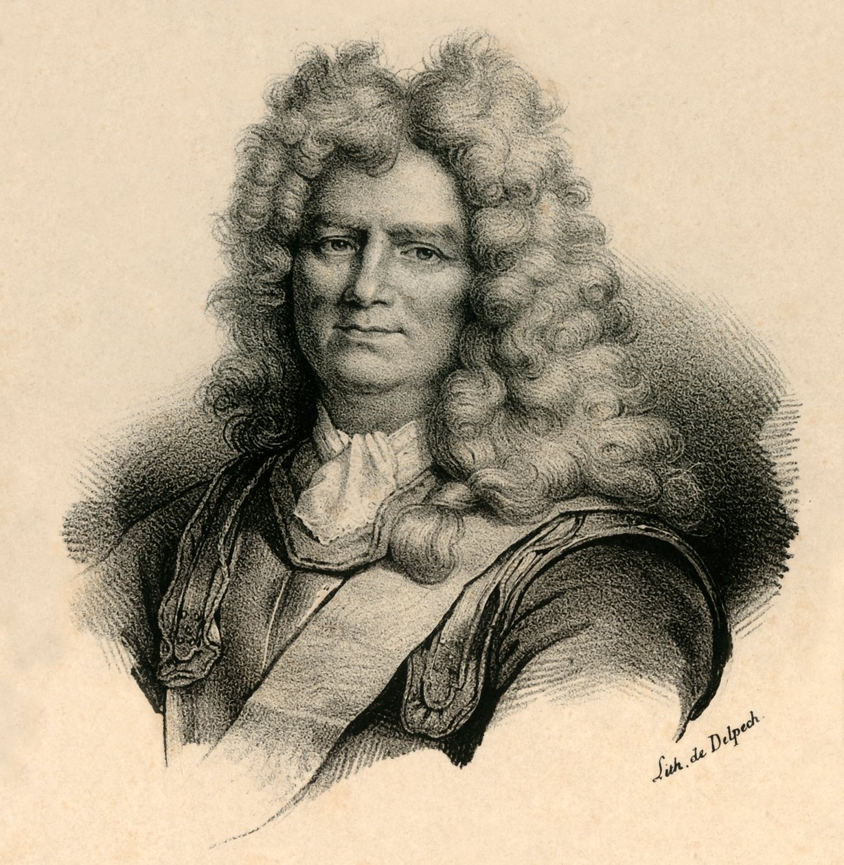 Vauban, 1633-1707, c1830. by Francois Seraphin Delpech