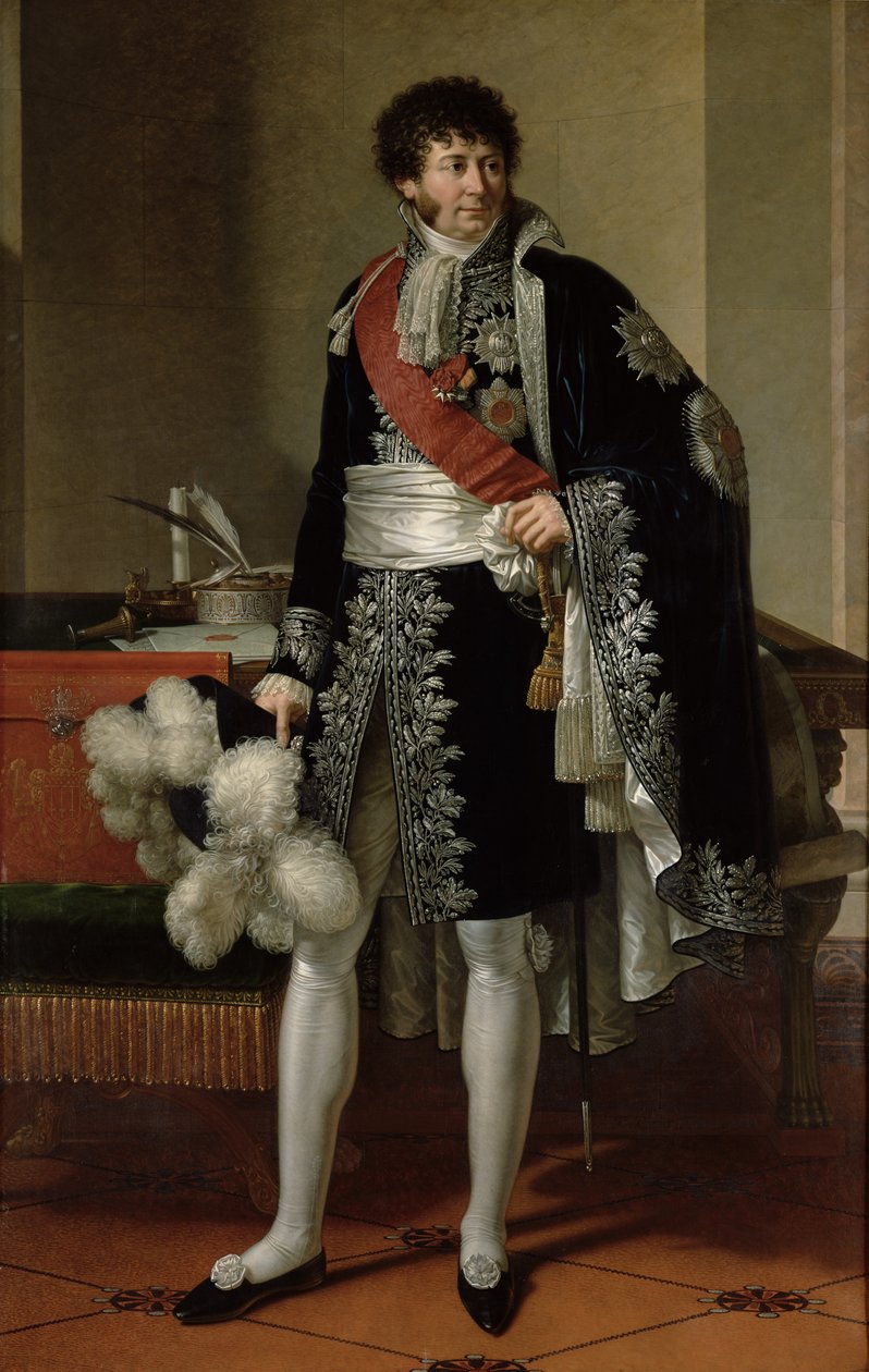 Henri-Jacques-Guillaume Clarke, Feltre Dükü (1765-1818) by Francois Xavier Fabre