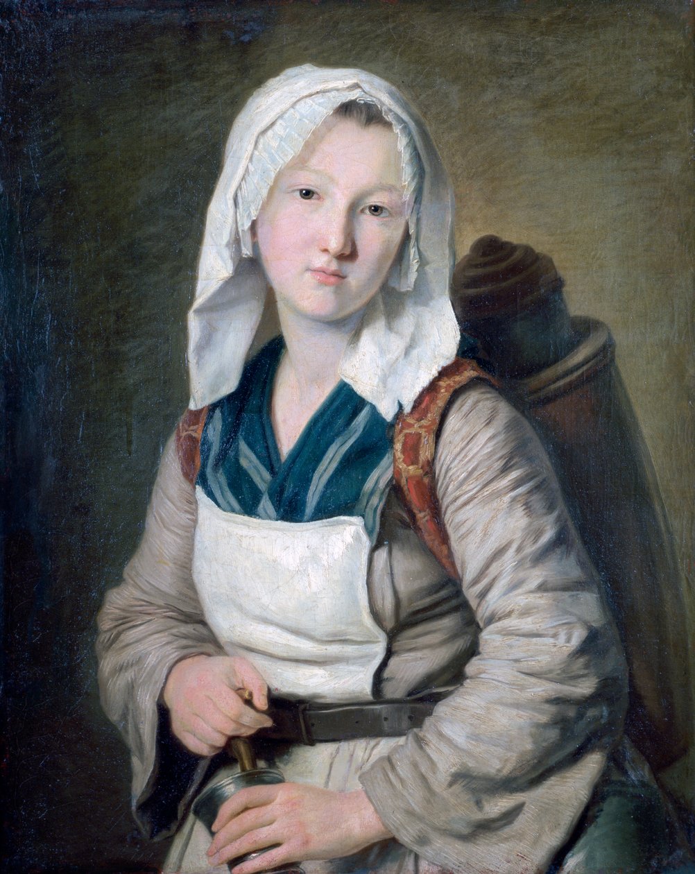 Bitki Çayı Satıcısı, c1725-1778 by Francoise Duparc