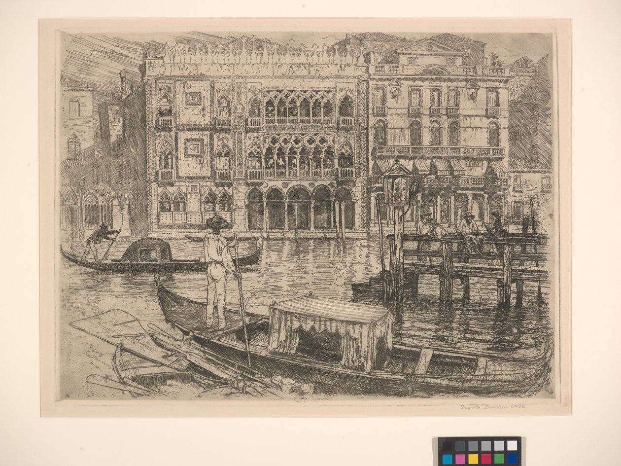 D'oro, Venedik gibi by Frank Duveneck