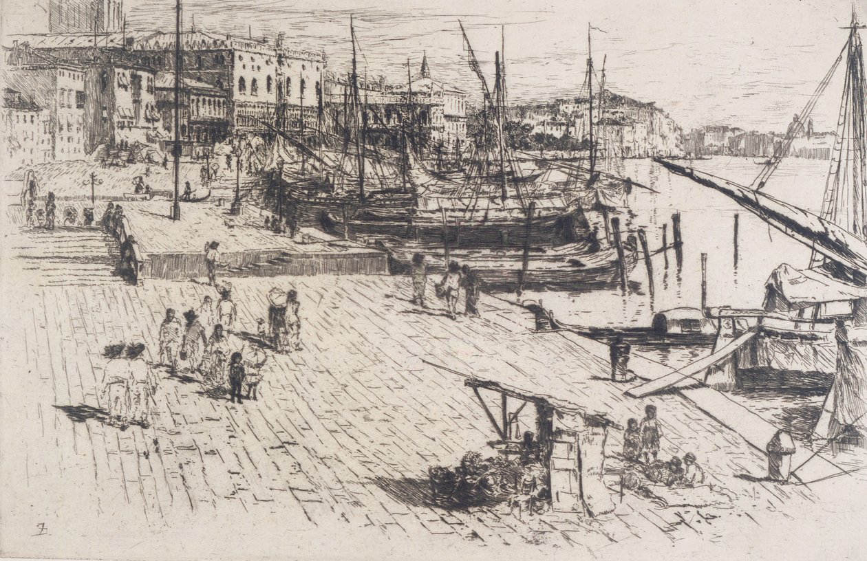 Riva degli Schiavone, No. 1 by Frank Duveneck