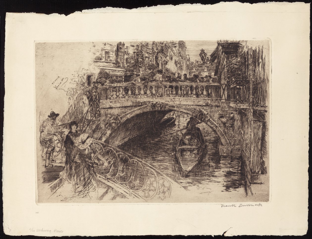 Venedik Köprüsü by Frank Duveneck