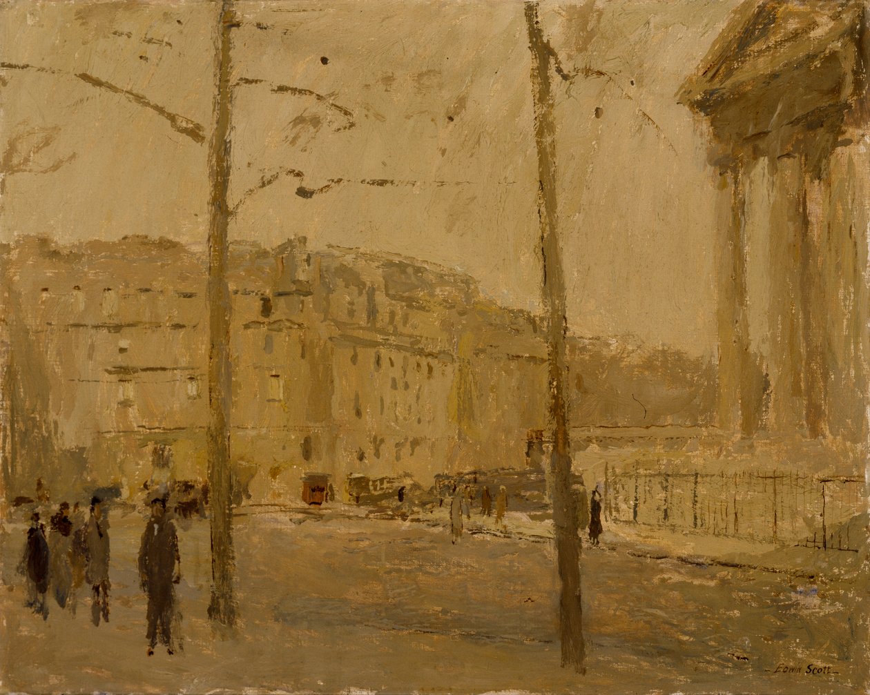 Şafakta La Madeleine, n.d. by Frank Edwin Scott