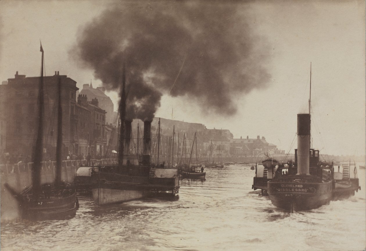 İsimsiz Liman Sahnesi, c. 1880. by Frank Meadow Sutcliffe