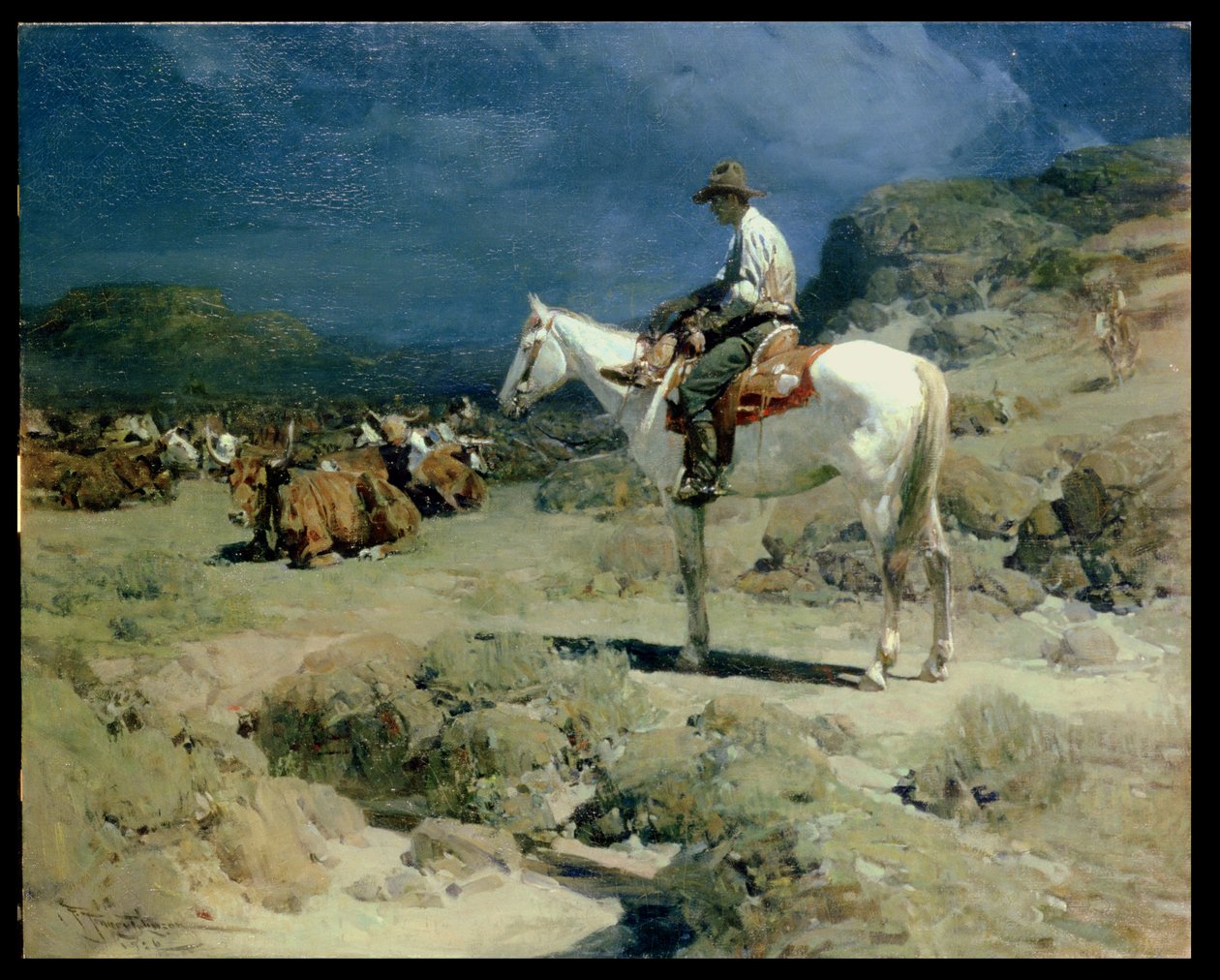 Uyumak için Şarkı Söylemek by Frank Tenney Johnson